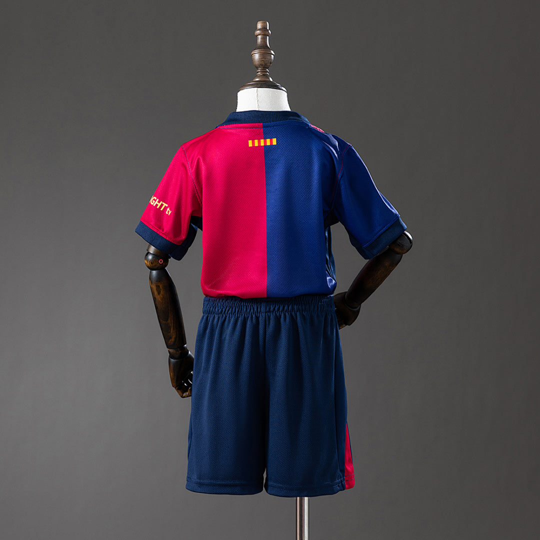 Camiseta + Short FC Barcelona Local 24/25 Niños