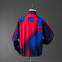 Cortavientos FC Barcelona Reversible Azul - Rojo Adultos