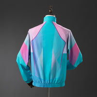 Cortavientos FC Barcelona Reversible Celeste - Rosa Adultos