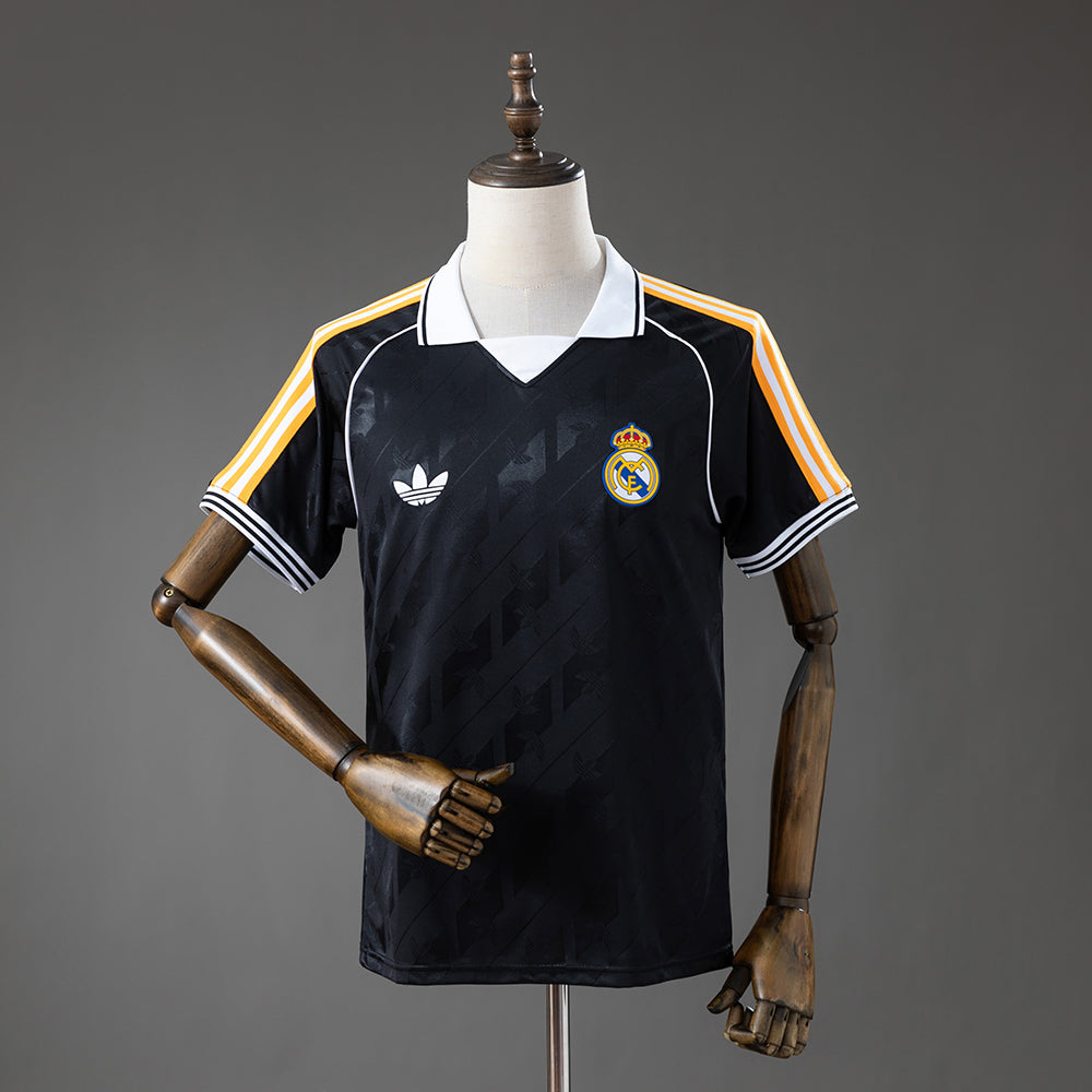 Camiseta Casual Real Madrid Originals Negra 26/27 Adultos