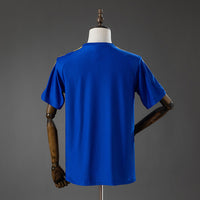 Camiseta Casual Real Madrid Terrace Icons Azul Adultos