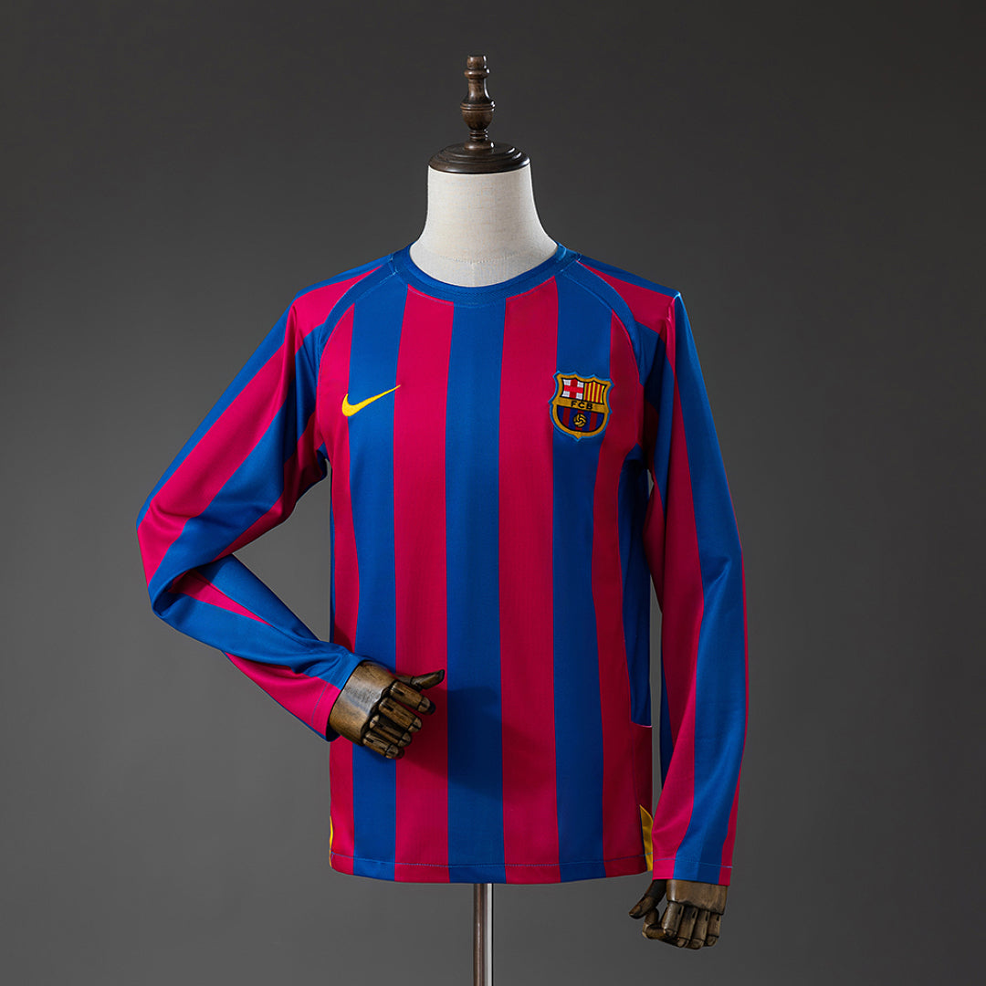 Camiseta FC Barcelona Local Manga Larga 05/06 Adultos