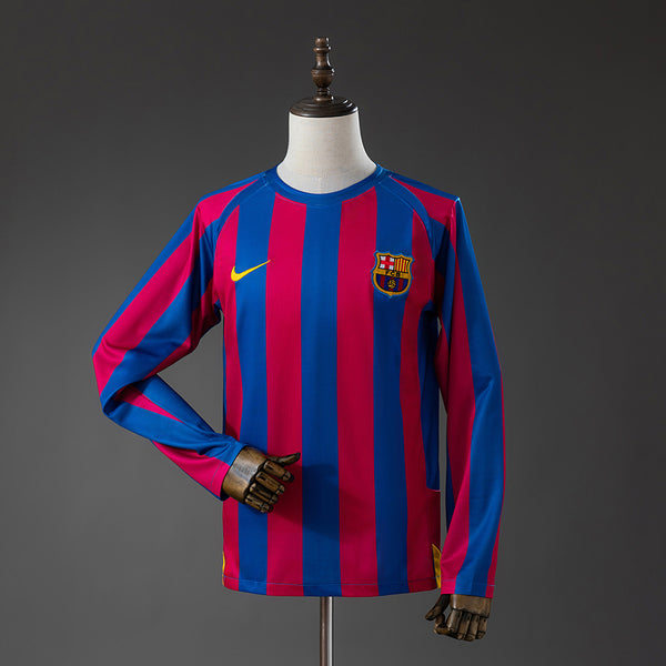 Camiseta FC Barcelona Local Manga Larga 05/06 Adultos