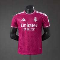 Camiseta Real Madrid Edición Especial Rojo Rosado 26/27 Adultos [PLAYER VERSION]