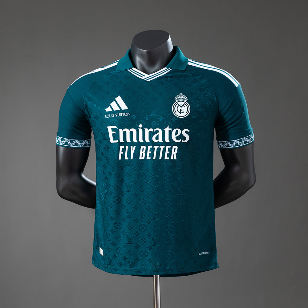 Camiseta Real Madrid Edición Especial Verde Oscuro 26/27 Adultos [PLAYER VERSION]