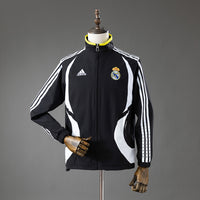 Cortavientos Real Madrid Negro 06/07 Adultos