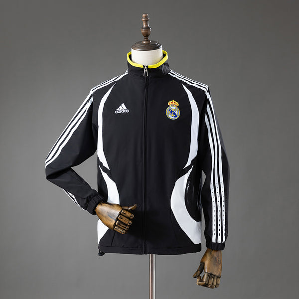 Cortavientos Real Madrid Negro 06/07 Adultos