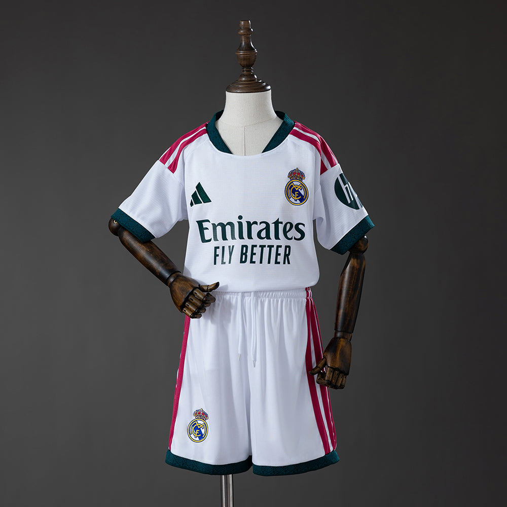 Camiseta + Short Real Madrid Local 26/27 Niños