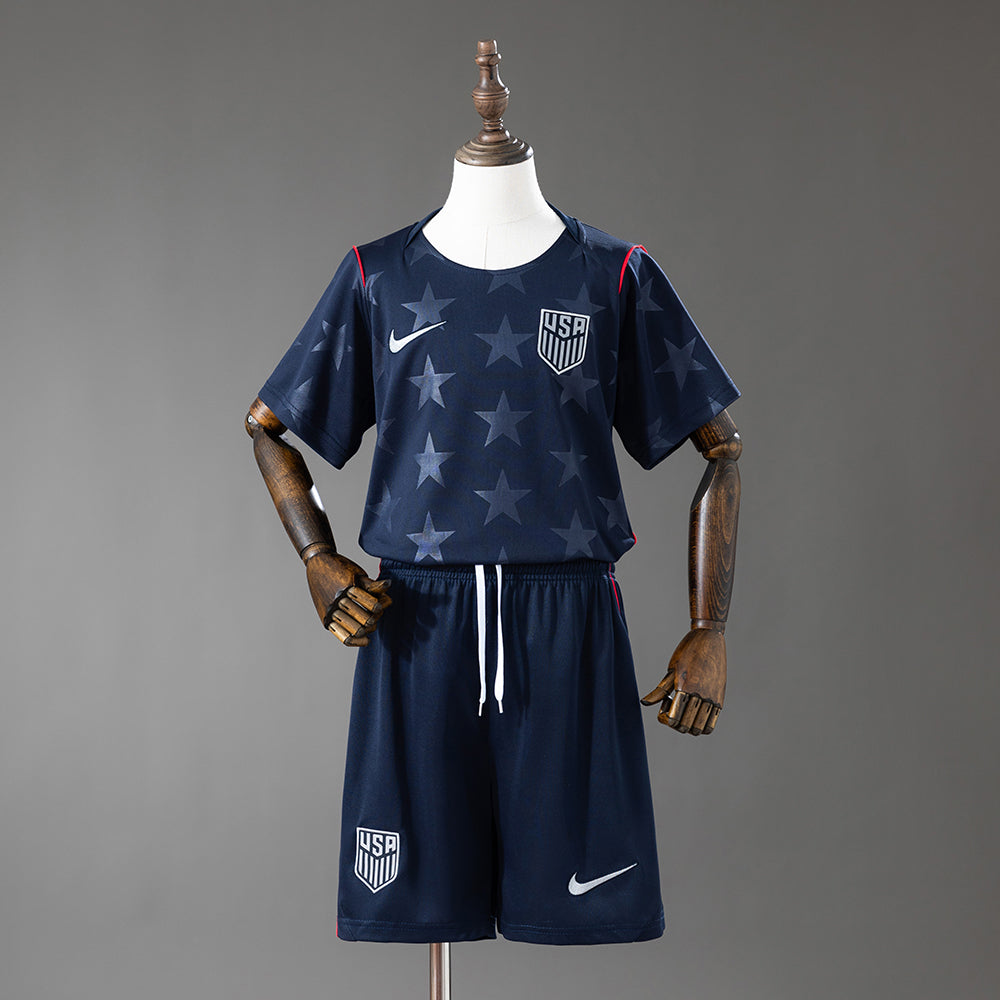 Camiseta + Short Estados Unidos Visitante 26/27 Niños