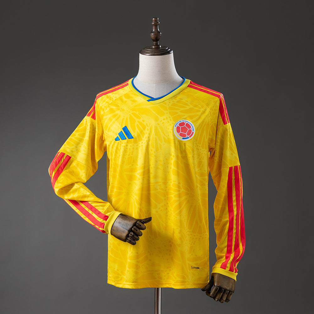 Camiseta Colombia Local 26/27 Adultos Manga Larga