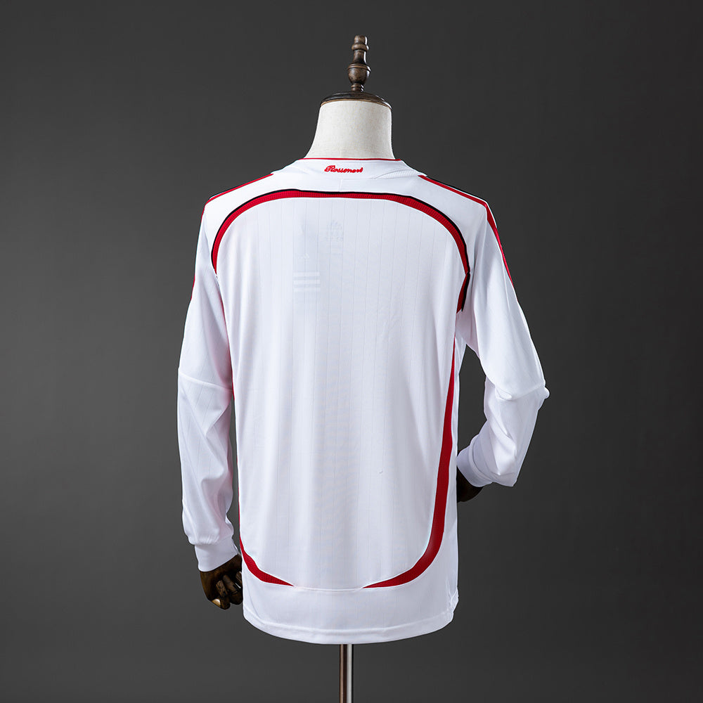Camiseta AC Milan Visitante Manga Larga 2006/07 Adultos