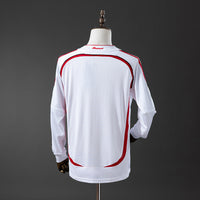 Camiseta AC Milan Visitante Manga Larga 2006/07 Adultos