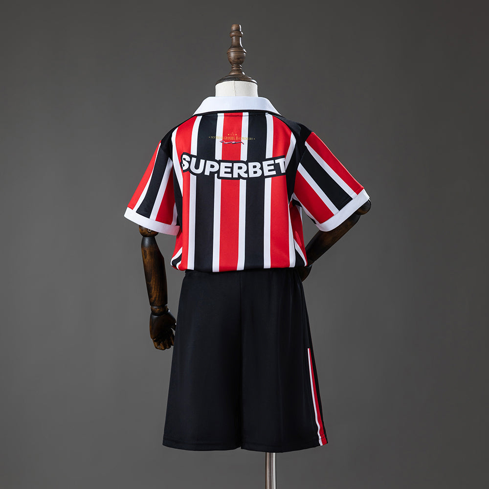 Camiseta + Short São Paulo Local 26/27 Niños