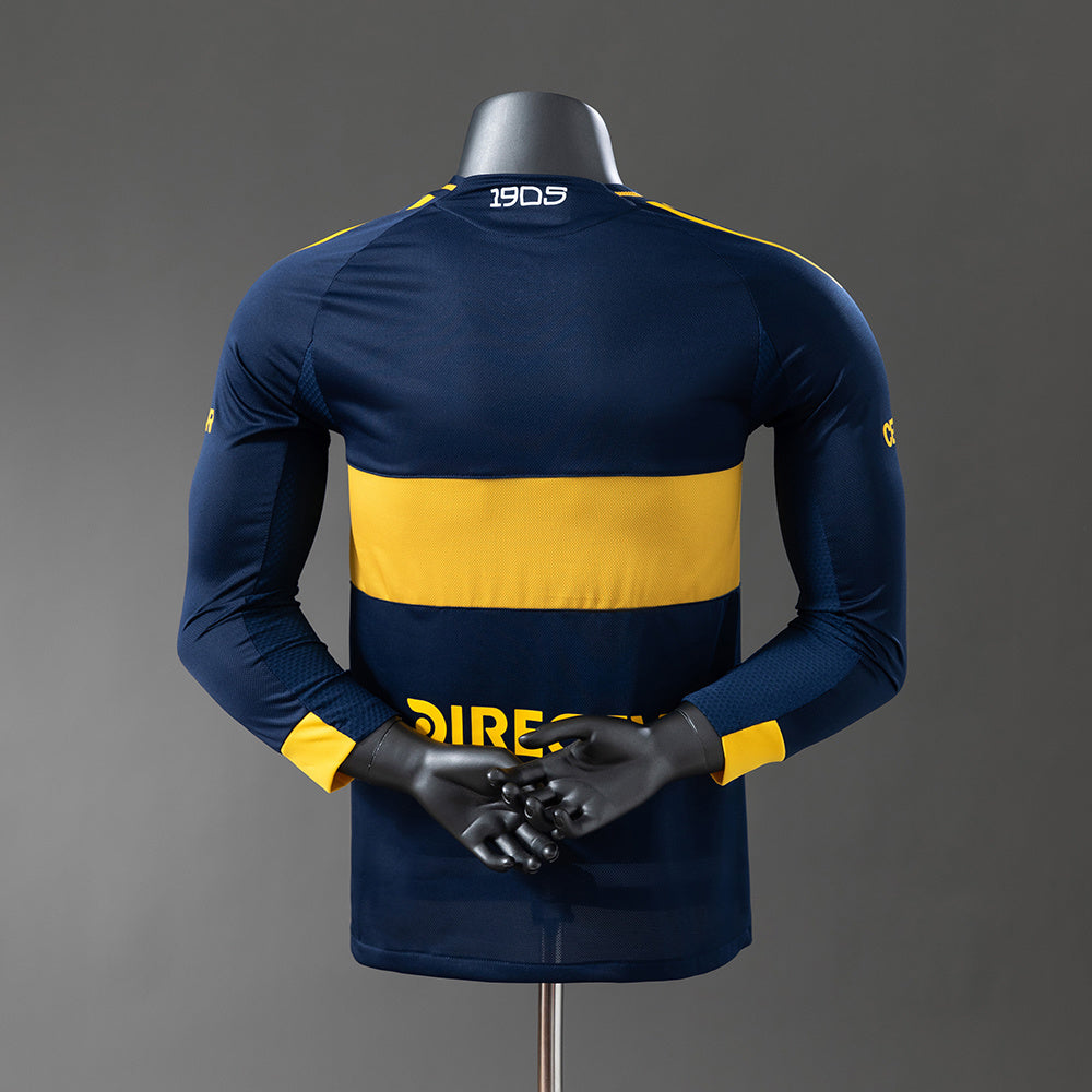 Camiseta Boca Juniors Local Manga Larga 25/26 Adultos [PLAYER VERSION]