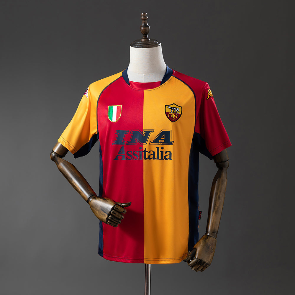 Camiseta Roma Local 2001/02 Adultos