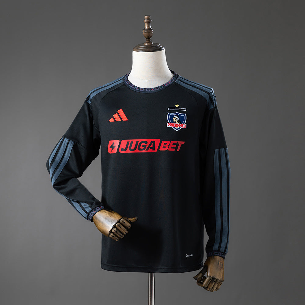 Camiseta Colo-Colo Visitante Vozinha 25/26 Adultos Manga Larga