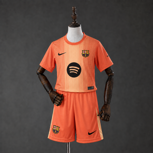 Camiseta + Short FC Barcelona Portero 25/26 Niños