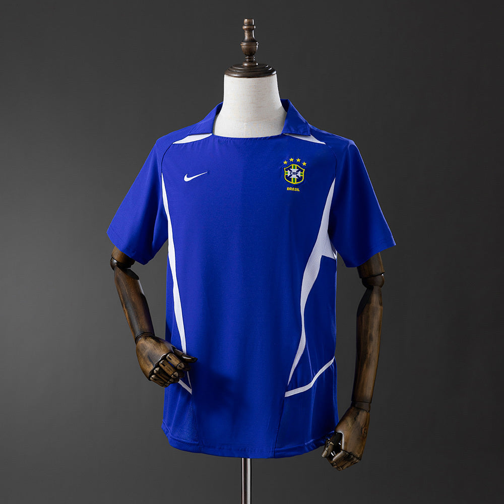Camiseta Brasil Visitante 2002 Adultos