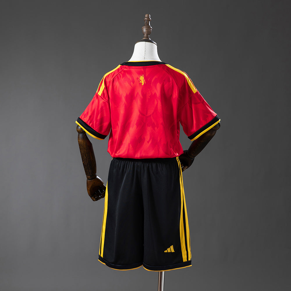 Camiseta + Short Bélgica 26/27 Niños
