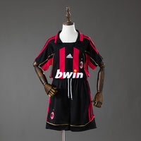 Camiseta + Short AC Milan Retro 06/07 Niños