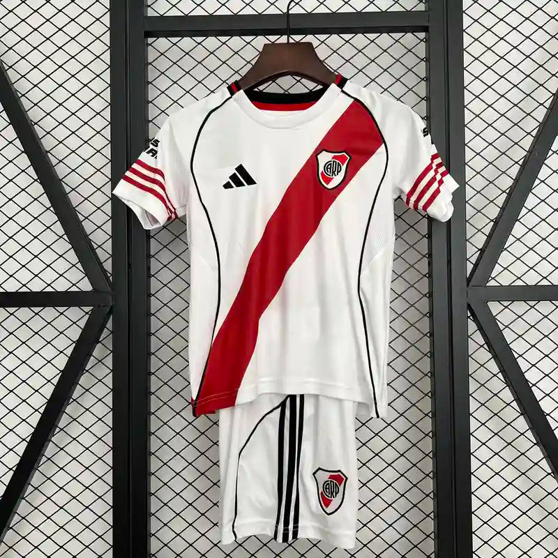 Camiseta + Short River Plate 25/26 Niños