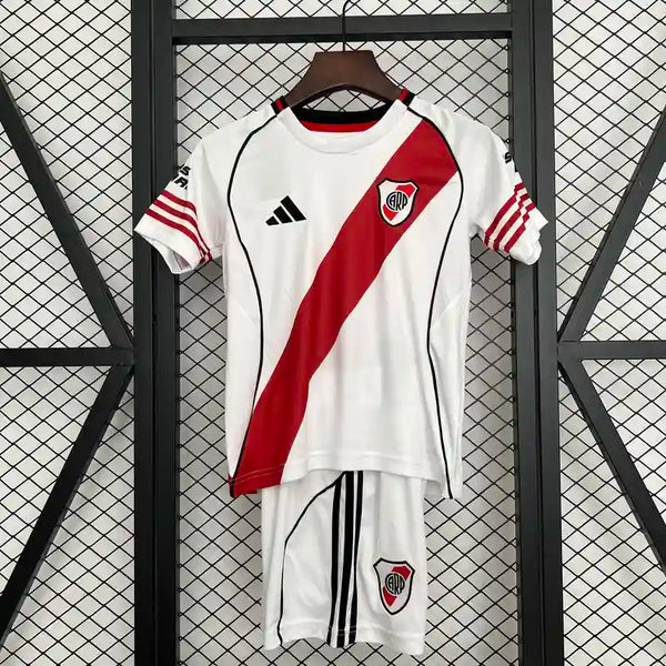 Camiseta + Short River Plate 25/26 Niños