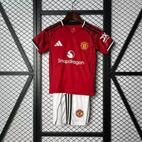 Camiseta + Short Manchester United 25/26 Niños