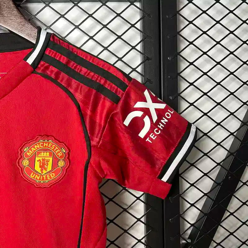 Camiseta + Short Manchester United 25/26 Niños