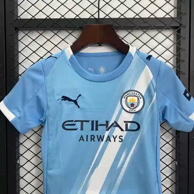 Camiseta + Short Manchester City 25/26 Niños