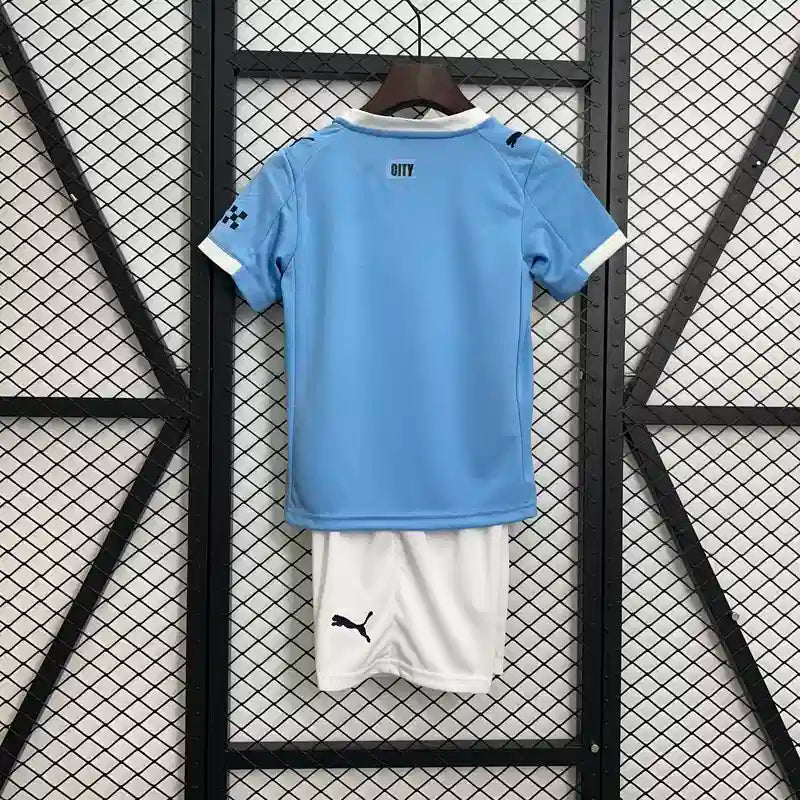 Camiseta + Short Manchester City 25/26 Niños
