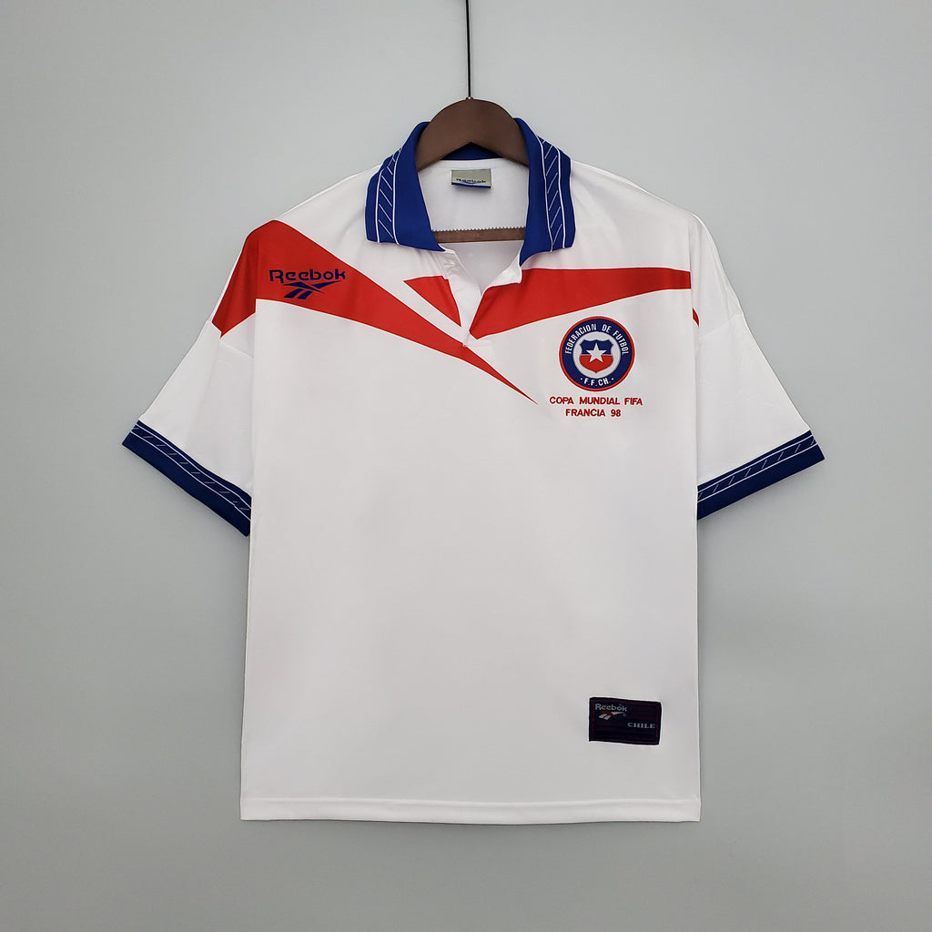 Camiseta Chile Visitante 1998 Adultos