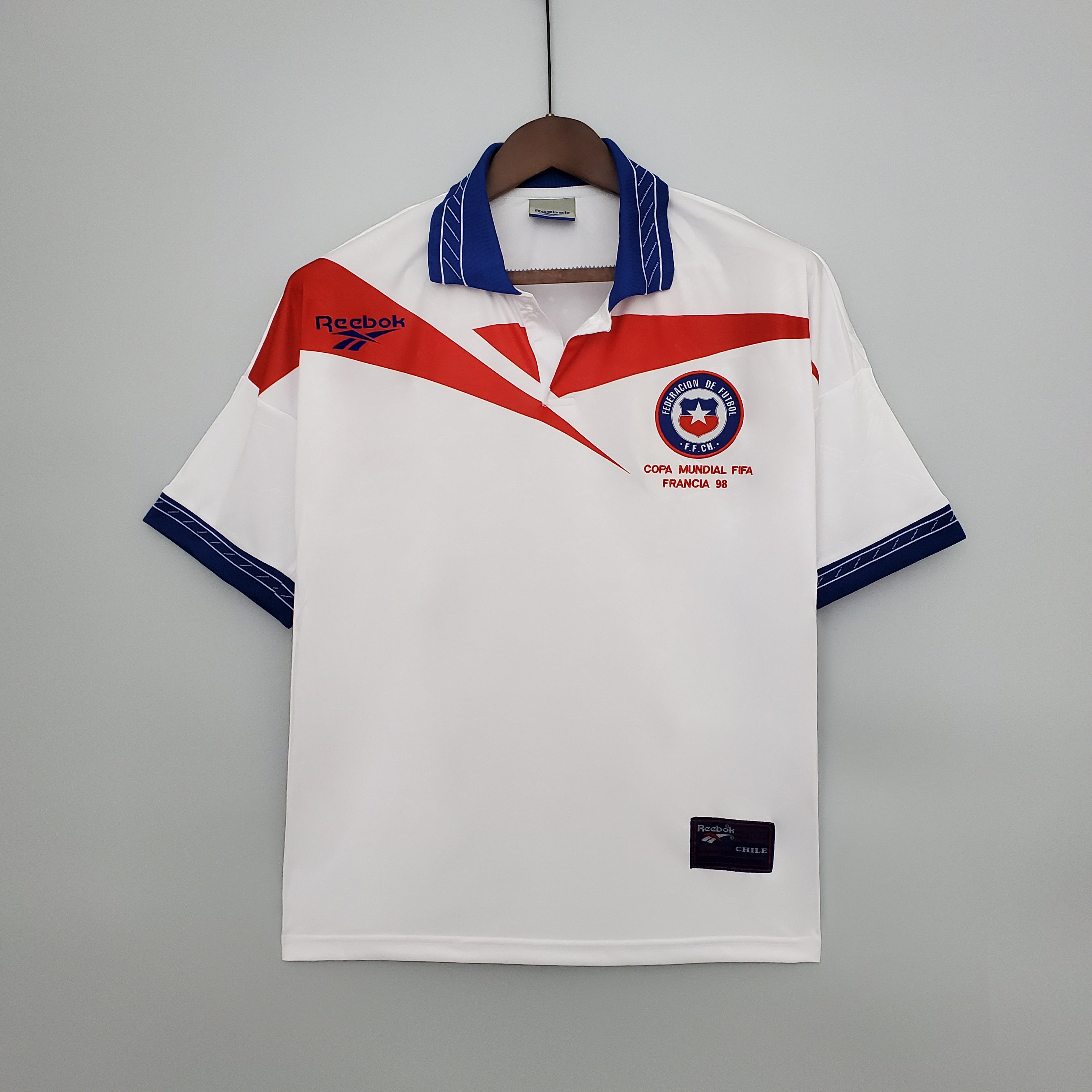 Camiseta Chile Visitante 1998 Adultos