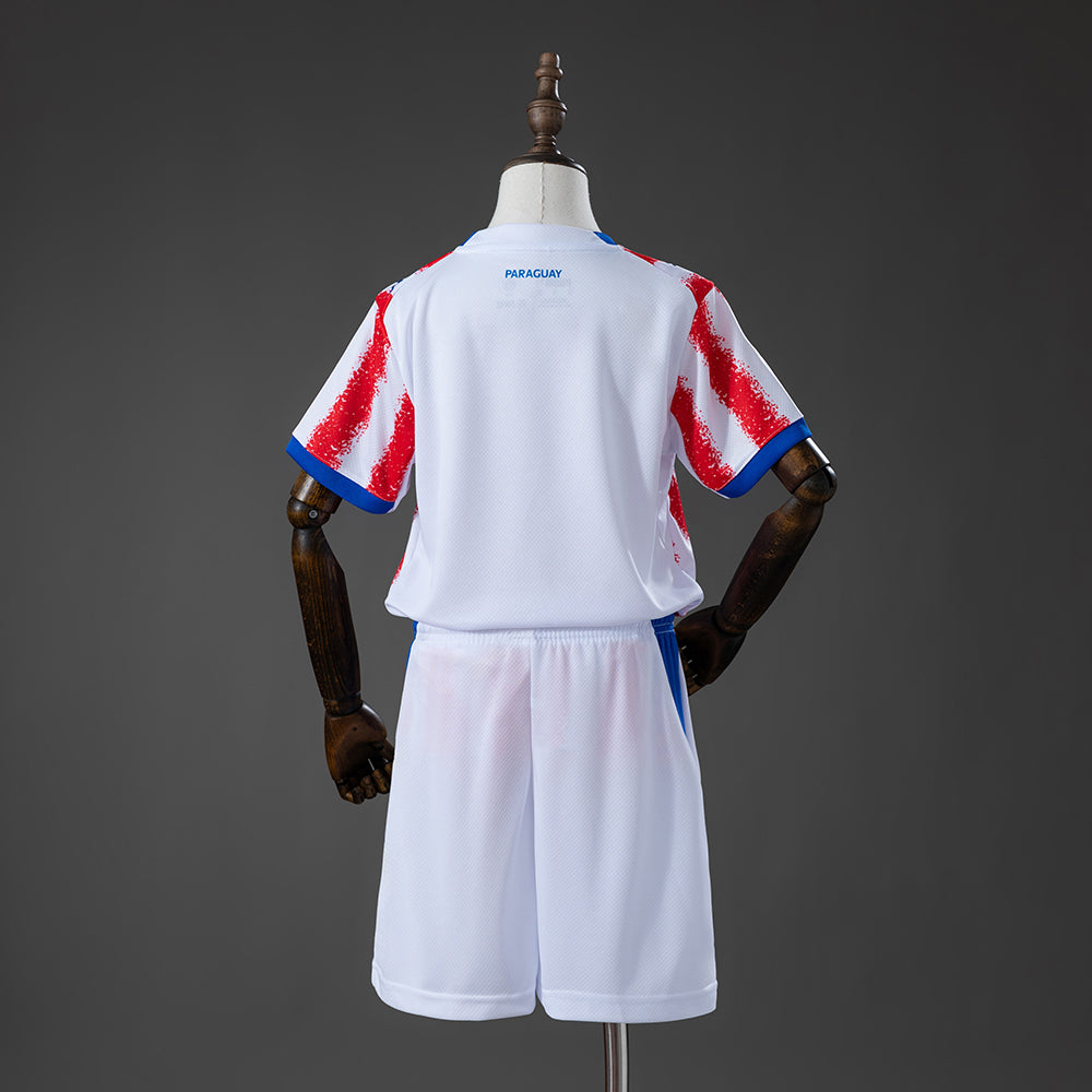 Camiseta + Short Paraguay Local 26/27 Niños
