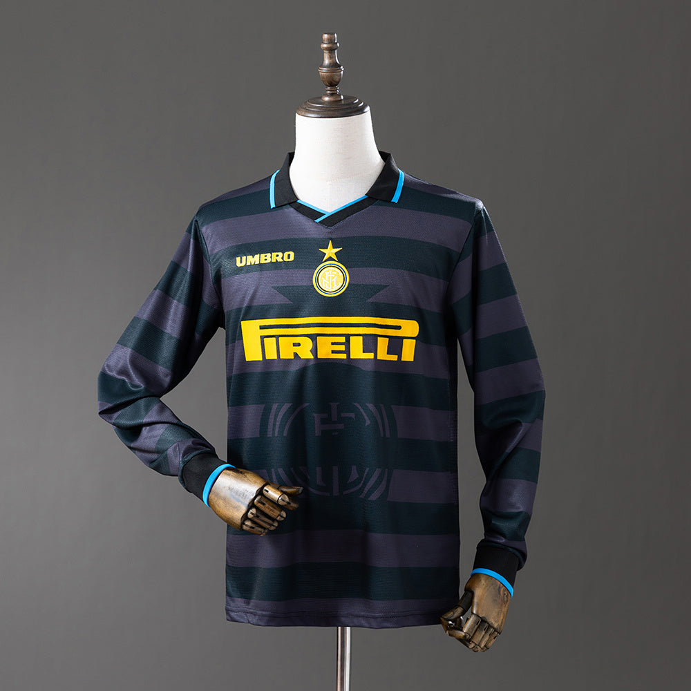 Camiseta Inter Tercera Manga Larga 1997/98 Adultos