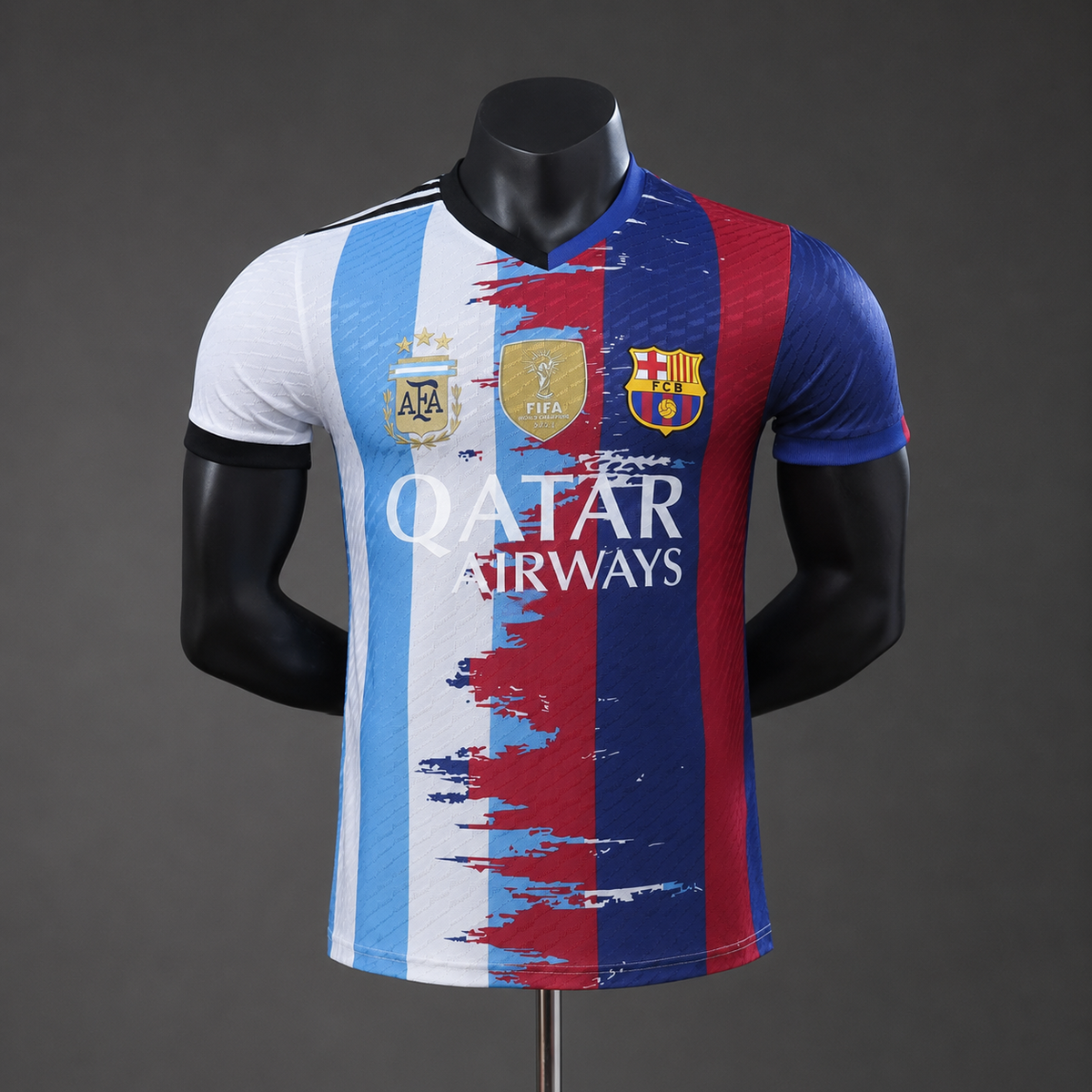 Camiseta Argentina Barcelona Edición Especial MESSI Adultos [PLAYER VERSION]