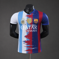 Camiseta Argentina Barcelona Edición Especial MESSI Adultos [PLAYER VERSION]