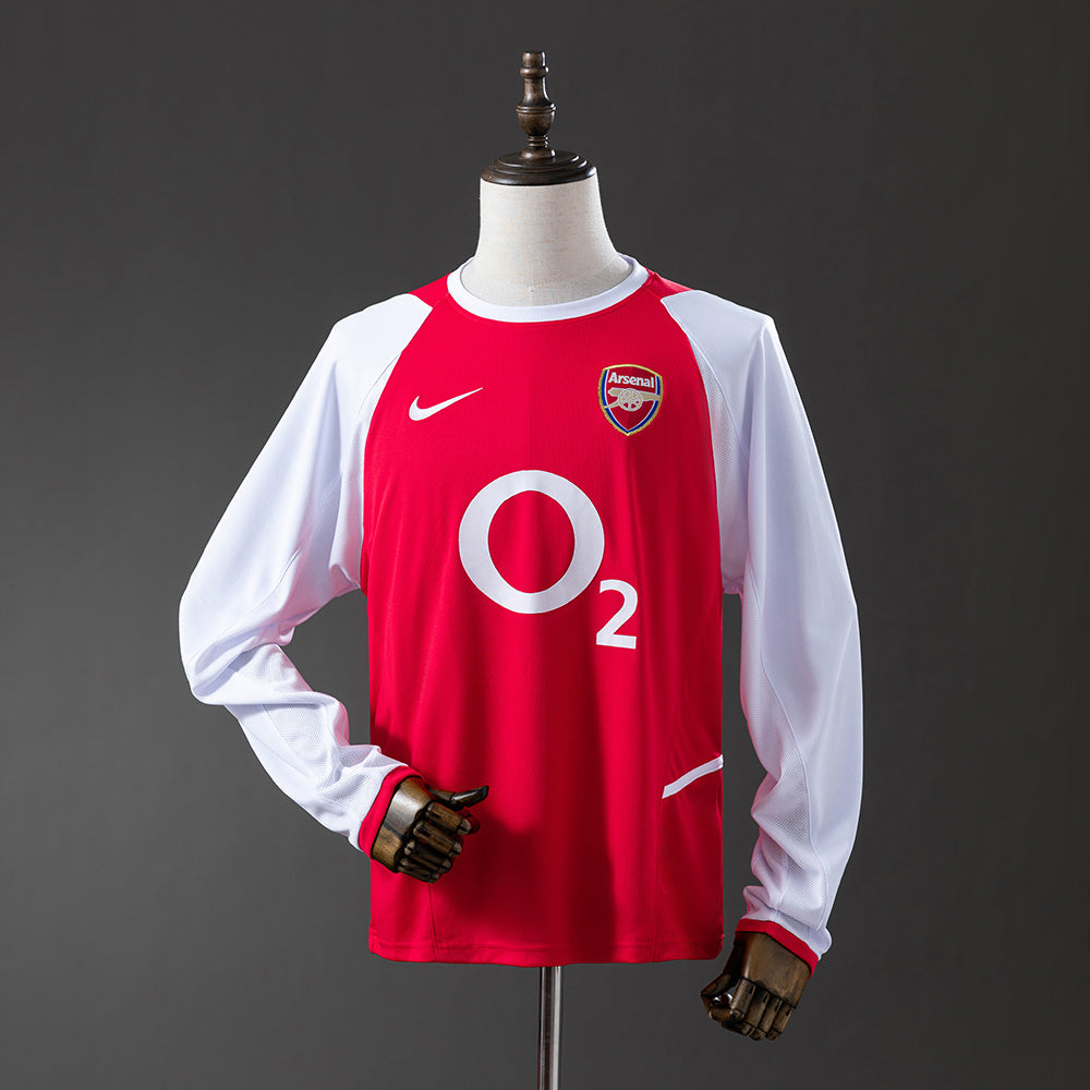 Camiseta Arsenal Manga Larga 2004/05 Adultos