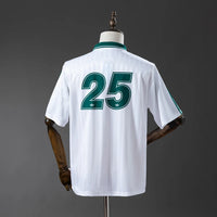 Camiseta Oasis Band Retro White-Green Adultos