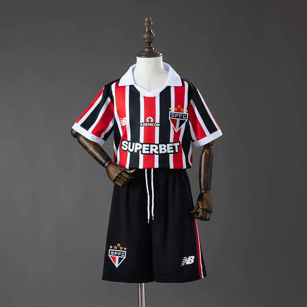 Camiseta + Short São Paulo Local 26/27 Niños