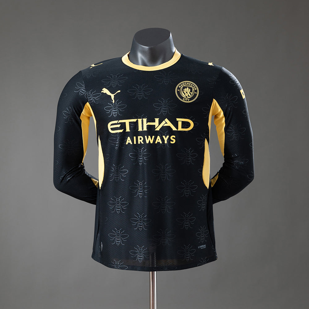 Camiseta Manchester City Tercera Manga Larga 26/27 Adultos [PLAYER VERSION]