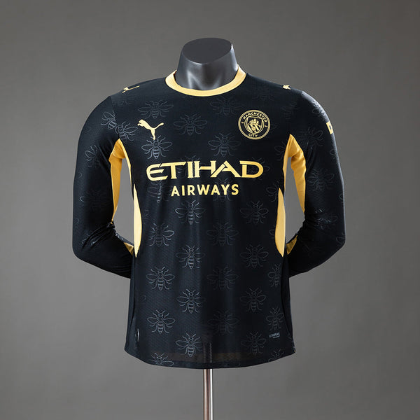 Camiseta Manchester City Tercera Manga Larga 26/27 Adultos [PLAYER VERSION]