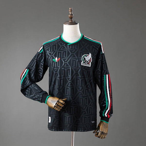 Camiseta México Tercera Manga Larga 26/27 Adultos