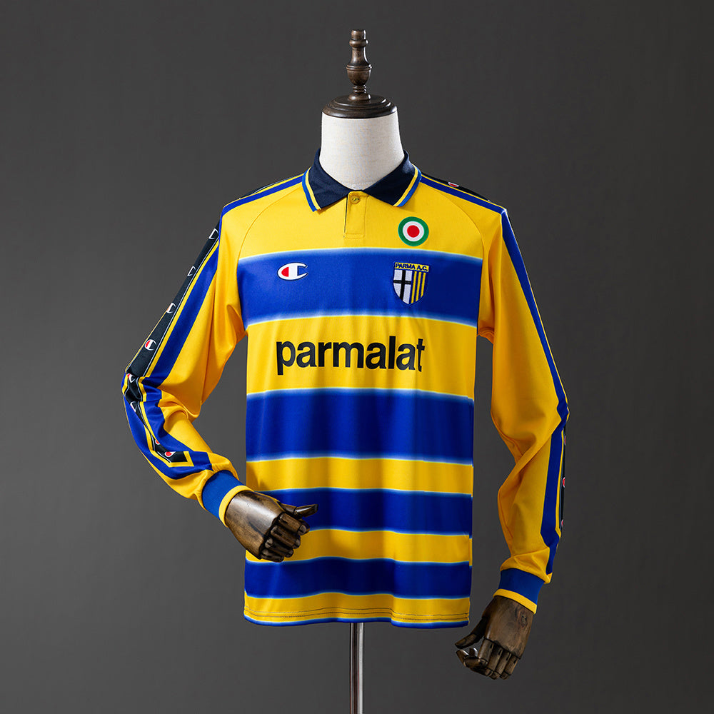 Camiseta Parma Local Manga Larga 1999/00 Adultos