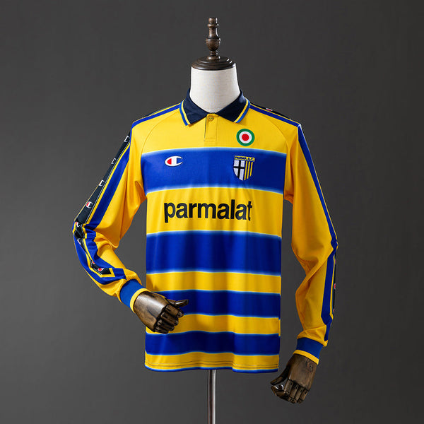 Camiseta Parma Local Manga Larga 1999/00 Adultos