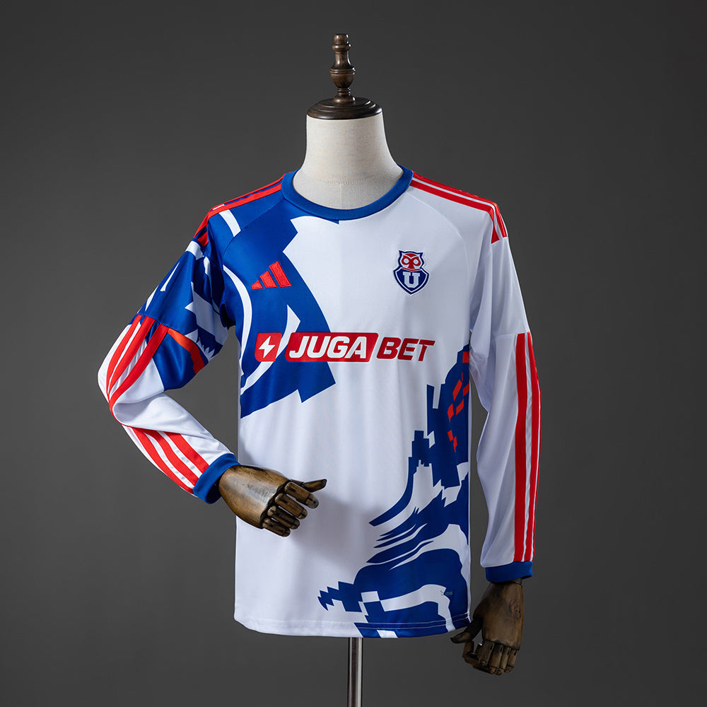 Camiseta Universidad de Chile Visitante 25/26 Adultos Manga Larga