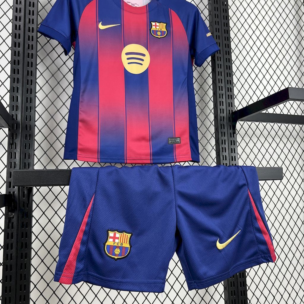 Camiseta + Short FC Barcelona 25/26 Niños