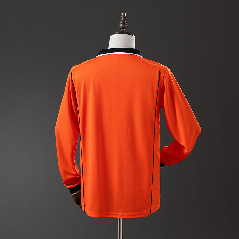 Camiseta Países Bajos Manga Larga 1998 Adultos