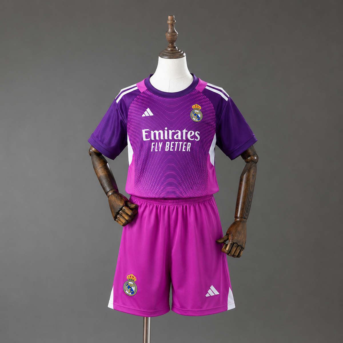 Camiseta + Short Real Madrid Portero 25/26 Niños
