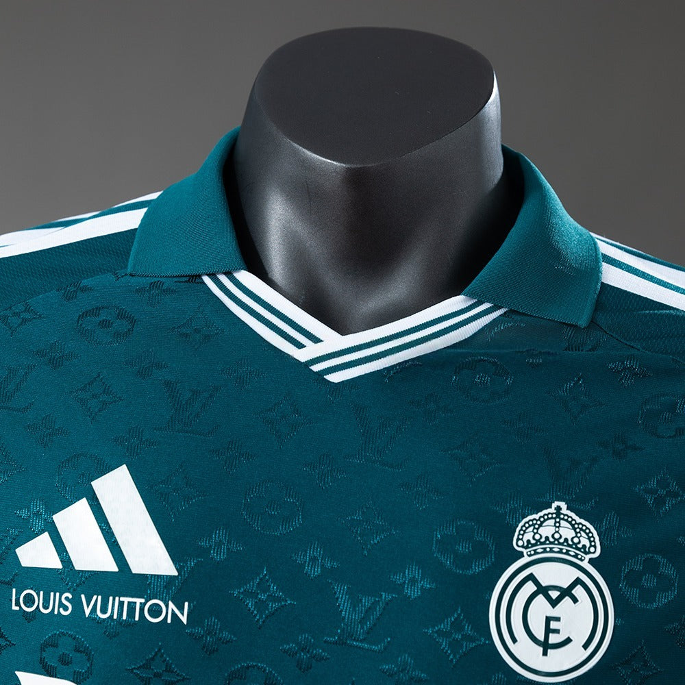 Camiseta Real Madrid Visitante 26/27 Verde Adultos [PLAYER VERSION]
