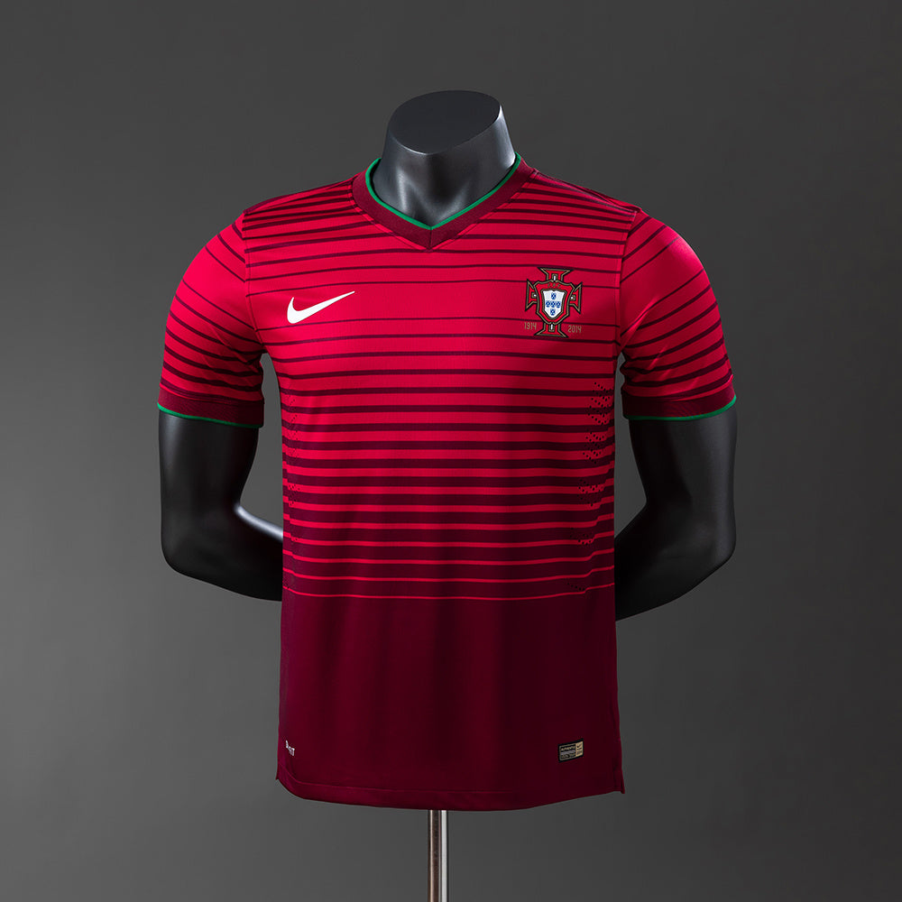 Camiseta Portugal Local 2014 Adultos [PLAYER VERSION]
